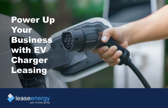 Close up image of EV charger being plugged into EV to illustrate the benefits of EV Charger Leasing